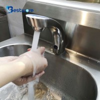 Touch Bathroom Water Saving Kitchen Touchless Smart Automatic Sensor Faucet