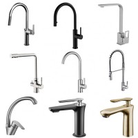 Quality faucet ceramic cartridge 304 stainless steel taps water tap mixer kitchen faucet for sink