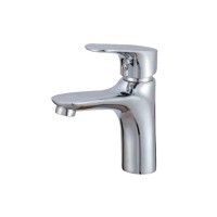 Chromed Bathroom Basin Sink Mixer Monobloc Single Hole Basin Mixer Tap Faucet